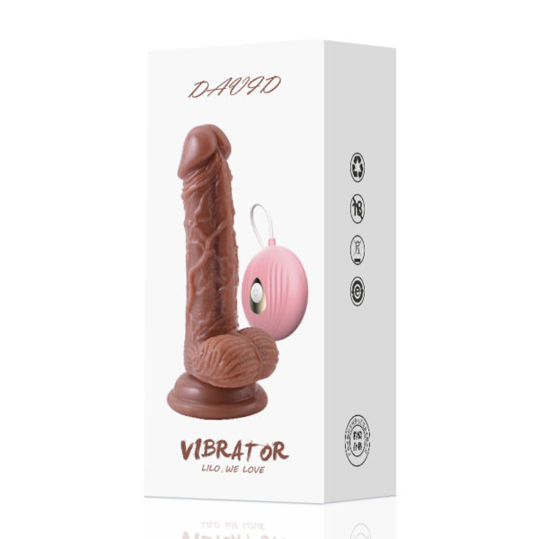 LILO 7 inch Vibrating Dildo Sex Toys (Wired)